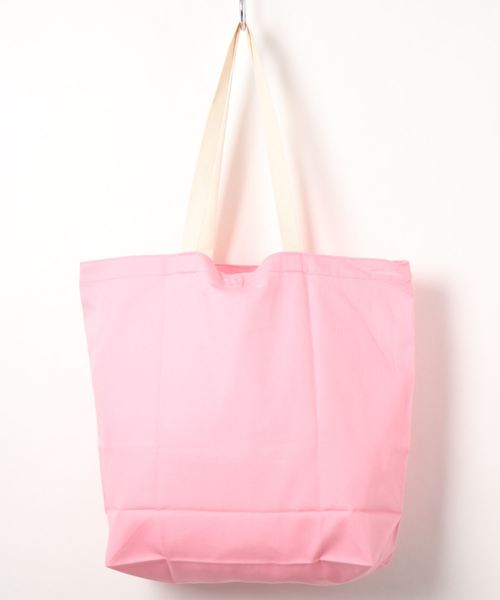 FRUIT OF THE LOOM（フルーツオブザルーム）の「【FRUIT OF THE LOOM】BRAIDED CORD TOTE BAG/サブバッグ/エコバッグ（トートバッグ・レディース・ピンク/ラベンダー/オレンジ/イエロー/オフホワイト/ミント/サックスブルー・FREE）」の8枚目の写真
