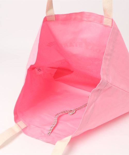 FRUIT OF THE LOOM（フルーツオブザルーム）の「【FRUIT OF THE LOOM】BRAIDED CORD TOTE BAG/サブバッグ/エコバッグ（トートバッグ・レディース・ピンク/ラベンダー/オレンジ/イエロー/オフホワイト/ミント/サックスブルー・FREE）」の10枚目の写真