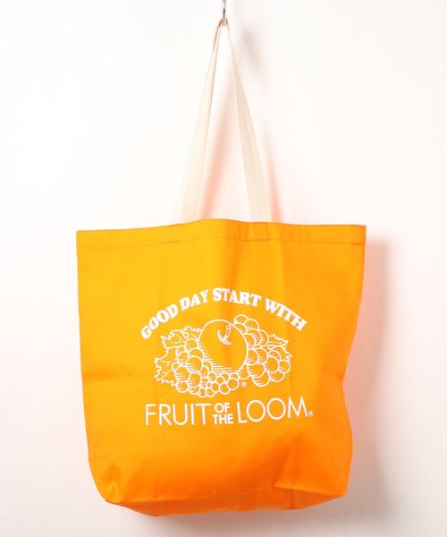 FRUIT OF THE LOOM（フルーツオブザルーム）の「【FRUIT OF THE LOOM】BRAIDED CORD TOTE BAG/サブバッグ/エコバッグ（トートバッグ・レディース・ピンク/ラベンダー/オレンジ/イエロー/オフホワイト/ミント/サックスブルー・FREE）」の11枚目の写真