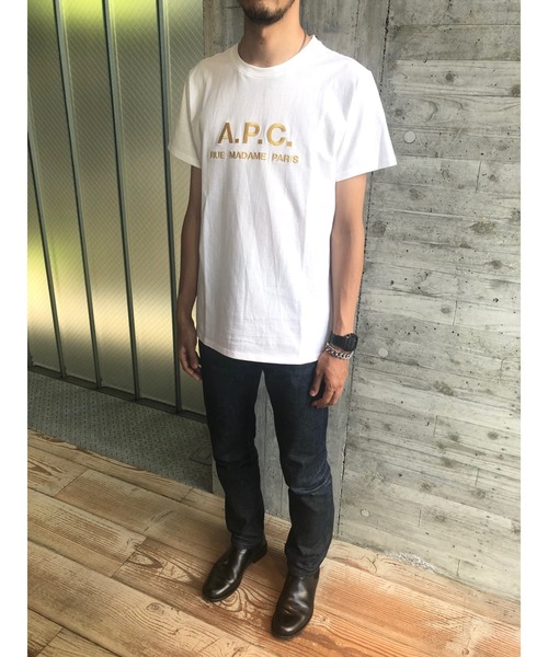 A.P.C.(アーペーセー)の「T-SHIRT RUE MADAME_ZOZO EXCLUSIVE JPS(T A.P.C.(アーペーセー)の「T-SHIRT RUE MADAME_ZOZO EXCLUSIVE JPS(T