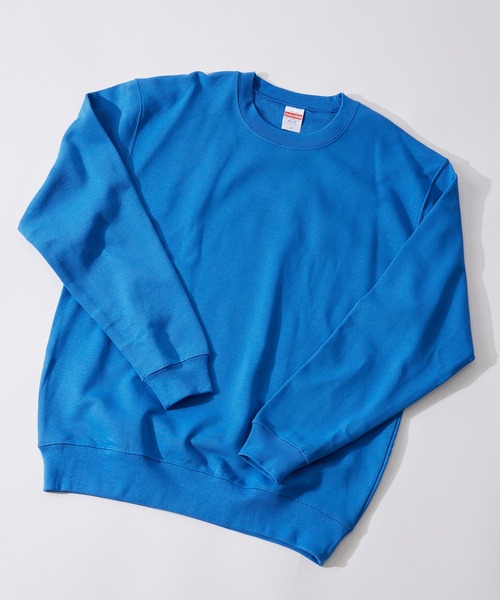 United Athle（ユナイテッドアスレ）の「季節の変わり目にも重宝する定番アイテム！【United Athle】premium cotton crew neck sweat unisex / プレミアム コットン クルーネック 無地スウェット トレーナー 裏パイル ユニセックス 10オンス 5044（スウェット・メンズ・ブラック/ホワイト/アイボリー/グレー/カーキ/グリーン/ベージュ/ライトグリーン/パープル/ロイヤルブルー/イエロー/ダークブラウン/ライトカーキ/ピンク/ライトブルー/オリーブ/バーガンディー/レッド/ゴールド/オレンジ/チャコールグレー/ネイビー/スミクロ/ストーン/アッシュ/ライトイエロー/インディゴブルー・XL/S/M/L/XXL）」の19枚目の写真