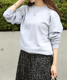 United Athle（ユナイテッドアスレ）の「季節の変わり目にも重宝する定番アイテム！【United Athle】premium cotton crew neck sweat unisex / プレミアム コットン クルーネック 無地スウェット トレーナー 裏パイル ユニセックス 10オンス 5044（スウェット）」
