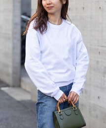 SETUP7（セットアップセブン）の「季節の変わり目にも重宝する定番アイテム！【United Athle】premium cotton crew neck sweat unisex / プレミアム コットン クルーネック 無地スウェット トレーナー 裏パイル ユニセックス 10オンス 5044（スウェット）」