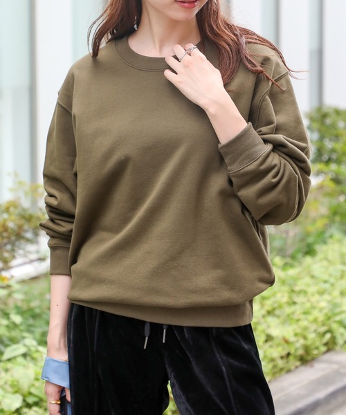 予約商品】スウェット（グリーン・カーキ/緑色系）ファッション通販