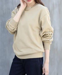 SETUP7（セットアップセブン）の「季節の変わり目にも重宝する定番アイテム！【United Athle】premium cotton crew neck sweat unisex / プレミアム コットン クルーネック 無地スウェット トレーナー 裏パイル ユニセックス 10オンス 5044（スウェット）」