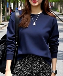 United Athle（ユナイテッドアスレ）の「季節の変わり目にも重宝する定番アイテム！【United Athle】premium cotton crew neck sweat unisex / プレミアム コットン クルーネック 無地スウェット トレーナー 裏パイル ユニセックス 10オンス 5044（スウェット）」