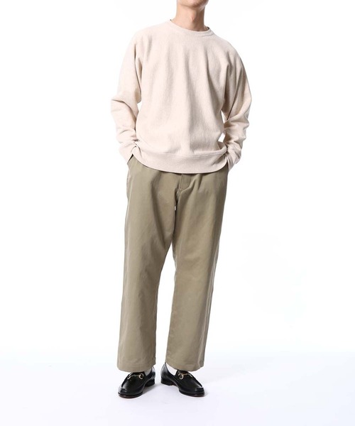 BATONER（バトナー）の「【BATONER】別注 吊裏毛スウェット（スウェット・メンズ・ベージュ・M/L）」の10枚目の写真