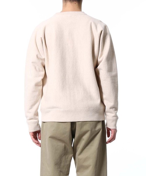 BATONER（バトナー）の「【BATONER】別注 吊裏毛スウェット（スウェット・メンズ・ベージュ・M/L）」の7枚目の写真