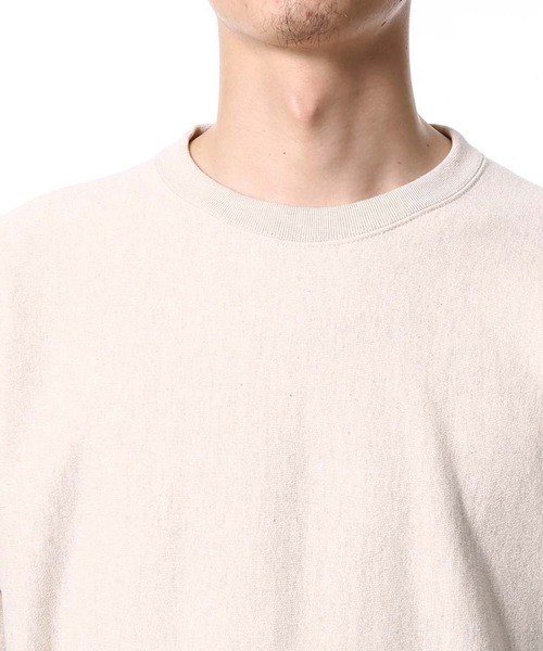 BATONER（バトナー）の「【BATONER】別注 吊裏毛スウェット（スウェット・メンズ・ベージュ・M/L）」の6枚目の写真