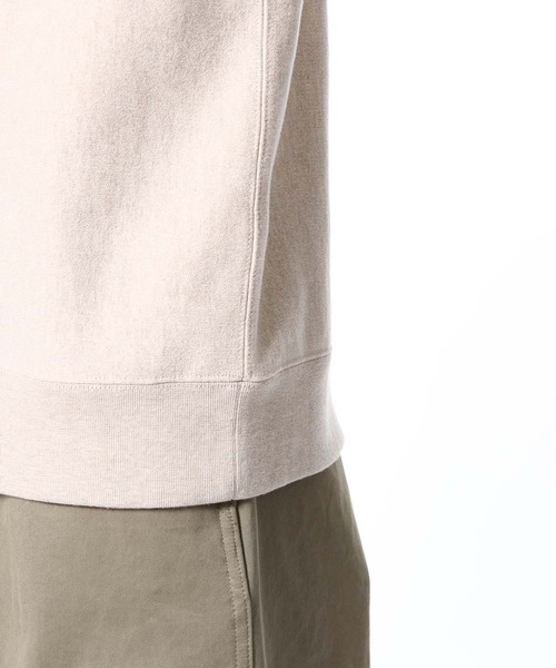 BATONER（バトナー）の「【BATONER】別注 吊裏毛スウェット（スウェット・メンズ・ベージュ・M/L）」の3枚目の写真