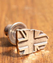THEFT（セフト）の「THEFT セフト / UNION JACK  ユニオンジャックモチーフピアス / TTI-52（ピアス（片耳用））」