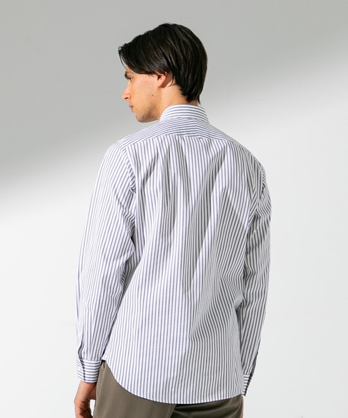 UNITED TOKYO（ユナイテッドトウキョウ）の「THOMAS MASON　レギュラーシャツ（シャツ/ブラウス・メンズ・ブラウン/オフホワイト/グリーン・1/2/3）」の10枚目の写真