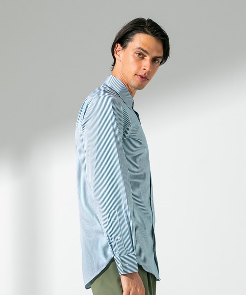 UNITED TOKYO（ユナイテッドトウキョウ）の「THOMAS MASON　レギュラーシャツ（シャツ/ブラウス・メンズ・ブラウン/オフホワイト/グリーン・1/2/3）」の15枚目の写真