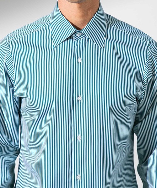 UNITED TOKYO（ユナイテッドトウキョウ）の「THOMAS MASON　レギュラーシャツ（シャツ/ブラウス・メンズ・ブラウン/オフホワイト/グリーン・1/2/3）」の19枚目の写真