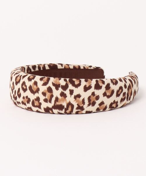 Casselini(キャセリーニ)の「Casselini(キャセリーニ)テキスタイルカチューシャ(カチューシャ・レディース・ブラック/ベージュ/ミント/レオパード・FREE)」の13枚目の写真