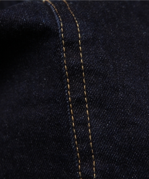 MID by MIDWEST(ミッド バイ ミッドウエスト)の「MID by MIDWEST デニムタイトミディスカート(デニムスカート・レディース・ブラック/ダークブルー・2/1/3)」の9枚目の写真