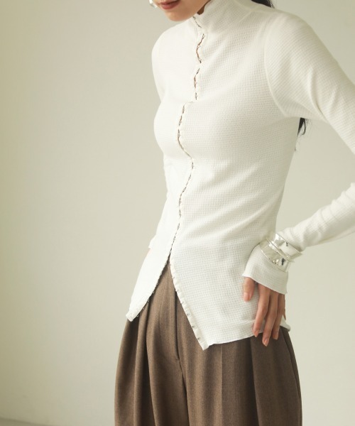 TODAYFUL 2WAYタートルサーマル　トップス TODAYFUL（トゥデイフル）の「2WAYタートルサーマル（Tシャツ