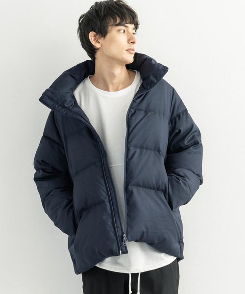 Rocky Monroe(ロッキーモンロー)の「撥水ビッグダウンジャケット(ダウンジャケット/コート・メンズ・ブラック/ベージュ/ネイビー/ブラック系その他/グレー系その他/ブルー系その他/グレー系その他2・M/L/XL)」の7枚目の写真