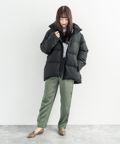 Rocky Monroe(ロッキーモンロー)の「撥水ビッグダウンジャケット(ダウンジャケット/コート・メンズ・ブラック/ベージュ/ネイビー/ブラック系その他/グレー系その他/ブルー系その他/グレー系その他2・M/L/XL)」の18枚目の写真