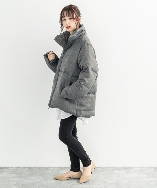 Rocky Monroe(ロッキーモンロー)の「撥水ビッグダウンジャケット(ダウンジャケット/コート・メンズ・ブラック/ベージュ/ネイビー/ブラック系その他/グレー系その他/ブルー系その他/グレー系その他2・M/L/XL)」の22枚目の写真