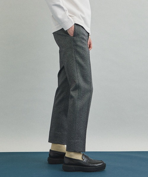 UNITED TOKYO(ユナイテッドトウキョウ)の「TECHTWEEDストレッチ スラックス(スラックス・メンズ・ネイビー/グレー・1/2/3)」の5枚目の写真