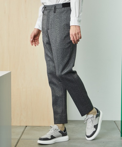UNITED TOKYO(ユナイテッドトウキョウ)の「TECHTWEEDストレッチ スラックス(スラックス・メンズ・ネイビー/グレー・1/2/3)」の15枚目の写真