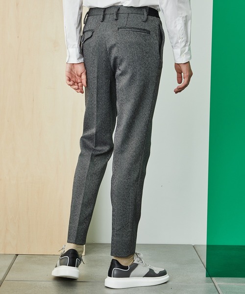 UNITED TOKYO(ユナイテッドトウキョウ)の「TECHTWEEDストレッチ スラックス(スラックス・メンズ・ネイビー/グレー・1/2/3)」の16枚目の写真