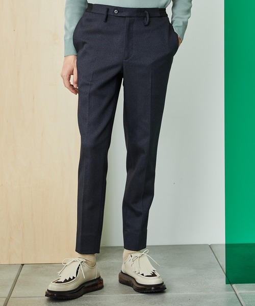 UNITED TOKYO(ユナイテッドトウキョウ)の「TECHTWEEDストレッチ スラックス(スラックス・メンズ・ネイビー/グレー・1/2/3)」の18枚目の写真