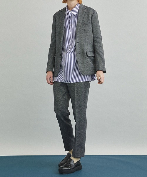 UNITED TOKYO(ユナイテッドトウキョウ)の「TECHTWEEDストレッチ スラックス(スラックス・メンズ・ネイビー/グレー・1/2/3)」の11枚目の写真