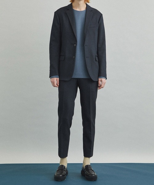 UNITED TOKYO(ユナイテッドトウキョウ)の「TECHTWEEDストレッチ スラックス(スラックス・メンズ・ネイビー/グレー・1/2/3)」の9枚目の写真