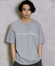 Champion | 【WEB限定/SHIPS別注】Champion: COPYRIGHT ロゴ Tシャツ(Tシャツ/カットソー)