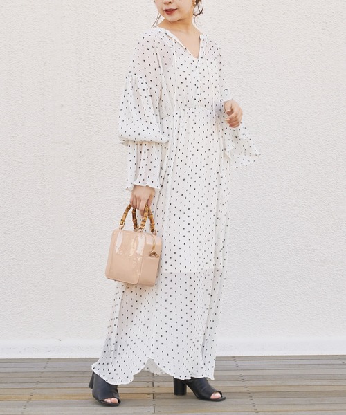 Chico（チコ）の「バンブーハンドルエナメルバッグ（ハンドバッグ・レディース・アイボリー/ブラック/ベージュ・FREE）」の22枚目の写真