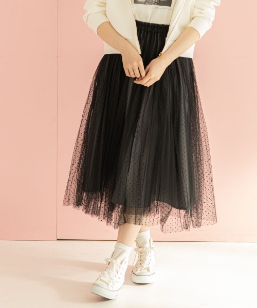 消しプリーツチュールスカート スカート 12twelve Agenda トゥエルブ アジェンダ のファッション通販 Zozotown