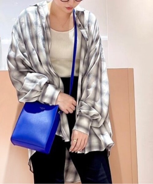 Ober Tashe（オーバータッシェ）の「シンシアカラフルショルダー（ショルダーバッグ・レディース・ベージュ系8/グレー/グレー系4/ブラック/ブラウン系3/ブラック系2/グリーン系その他4/アイボリー系2/ホワイト系9/ブラウン系8/グリーン/ブルー/オレンジ/パープル系/ピンク系/アイボリー/ワインレッド/ブラウン系その他/ブルー系その他/ダークグレー・FREE）」の15枚目の写真