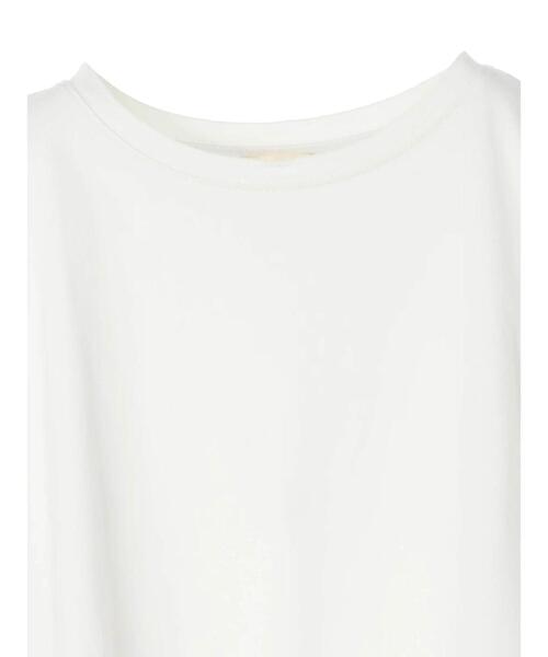 earth music&ecology（アースミュージックアンドエコロジー）の「ラウンドヘムレイヤードチュニック　＊（Tシャツ/カットソー・レディース・オフホワイト・FREE）」の13枚目の写真