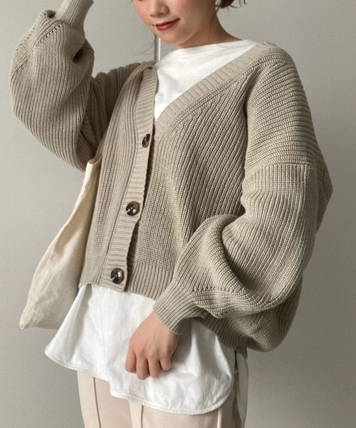 earth music&ecology（アースミュージックアンドエコロジー）の「ラウンドヘムレイヤードチュニック　＊（Tシャツ/カットソー・レディース・オフホワイト・FREE）」の19枚目の写真