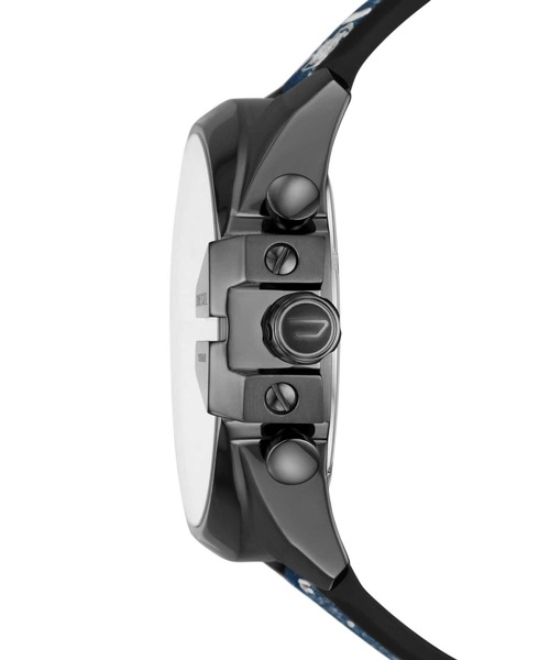 DIESEL ブラック アナログ 腕時計 DZ-4556 DIESEL 腕時計 ディーゼル メンズ アナログ レザー DZ4576