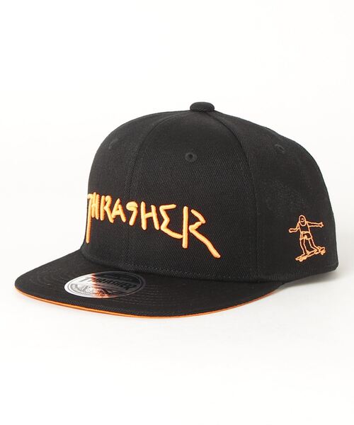 THRASHER（スラッシャー）の「THRASHER/スラッシャー キッズ キャップ 21TH-C02K（キャップ・キッズ・ブラック系その他2/ブラック/ブラック系その他/ブラック系その他3・FREE）」の2枚目の写真