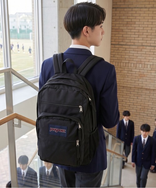 JANSPORT(ジャンスポーツ)の「【JANSPORT/ジャンスポーツ】 BIG STUDENT/34L大容量バックパック/通学・部活・旅行に人気のリュック(バックパック/リュック・メンズ・ブラック/ネイビー/レッド/ピンク・ONESIZE)」の21枚目の写真