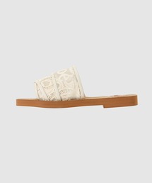 WOODY / フラットミュールサンダル　FLAT MULE