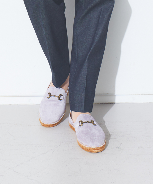 alfredoBANNISTER（アルフレッドバニスター）の「【GAIMO別注】ビットスリッポン（スリッポン・メンズ・ベージュ/ネイビー/ブラック系その他/パープル・40/41/42/43）」の9枚目の写真