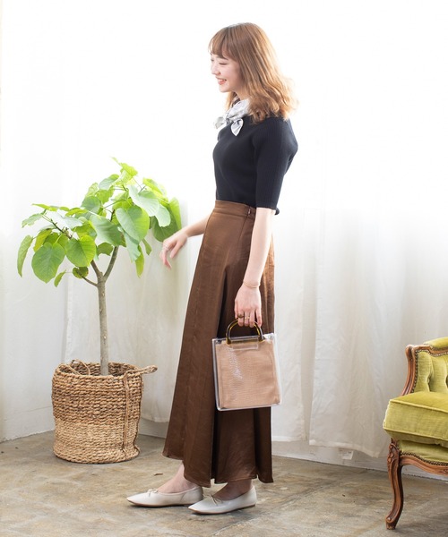 menue(メヌエ)の「トゥステッチバレエシューズ(バレエシューズ・レディース・グレイッシュベージュ/ブラック/ライトグリーン/ホワイト系その他・22.0cm/23.0cm/24.0cm/25.0cm/26.0cm/21.5cm/22.5cm/23.5cm/24.5cm/25.5cm)」の21枚目の写真