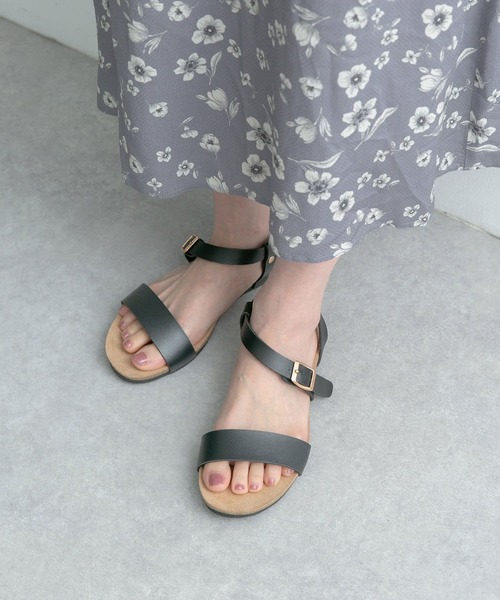 RODE SKO（ロデスコ）の「BELLA ラフソールアンクルサンダル（サンダル・レディース・ホワイト/モカ/ブラック・38/37/36）」の6枚目の写真