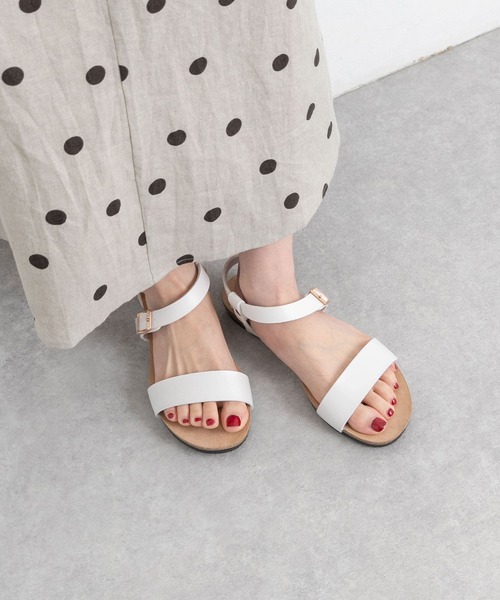 RODE SKO（ロデスコ）の「BELLA ラフソールアンクルサンダル（サンダル・レディース・ホワイト/モカ/ブラック・38/37/36）」の11枚目の写真