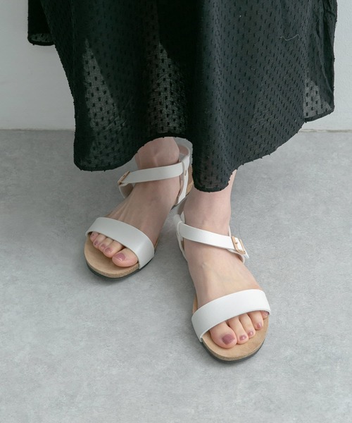 RODE SKO（ロデスコ）の「BELLA ラフソールアンクルサンダル（サンダル・レディース・ホワイト/モカ/ブラック・38/37/36）」の7枚目の写真