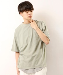 天竺Tシャツ×タンクトップアンサンブル