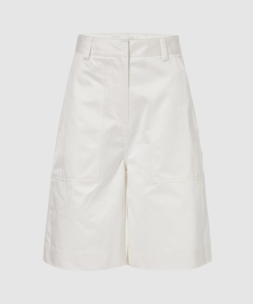 LVIR(エルブイアイアール)の「POCKET HALF PANTS(その他パンツ・レディース・ホワイト/ベージュ・SMALL/MEDIUM)」の1枚目の写真