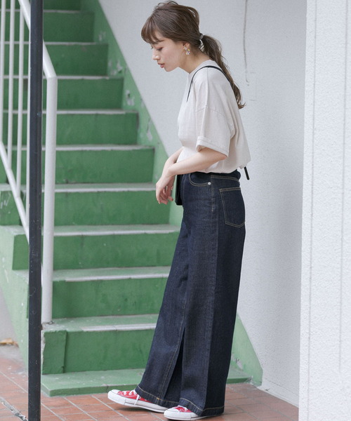 URBAN RESEARCH Sonny Label（アーバンリサーチサニーレーベル）の「【WEB限定】ニュアンスピグメントTシャツ（Tシャツ/カットソー・レディース・ベージュ/グレー/チャコールグレー・FREE）」の14枚目の写真