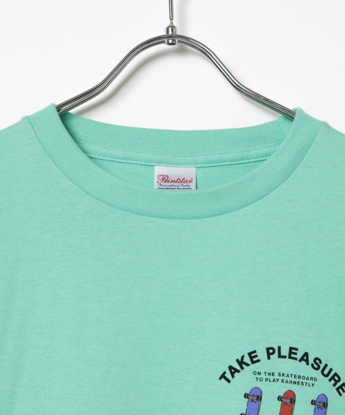 WEGO（ウィゴー）の「WEGO/SKATERSプリントTシャツ2（Tシャツ/カットソー・レディース・グリーン系その他・SMALL/MEDIUM/LARGE）」の7枚目の写真