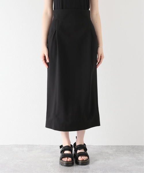 JOURNAL STANDARD（ジャーナルスタンダード）の「TCダブルクロスタイトスカート（スカート・レディース・ブラック/グリーン系その他・38/36）」の5枚目の写真